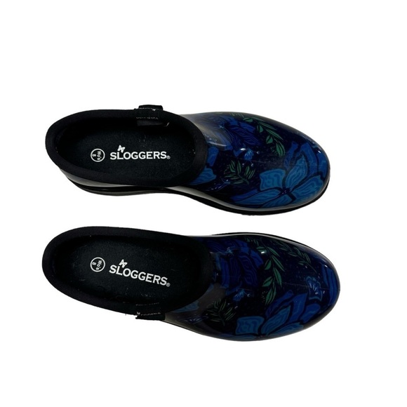 Sloggers Clogs Mules Shoe Women's 8 Floral Waterproof Gardening Mom Grandma - Picture 3 of 7